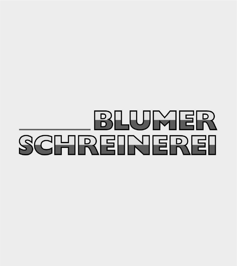 Logo der Firma Blumer Schreinerei.