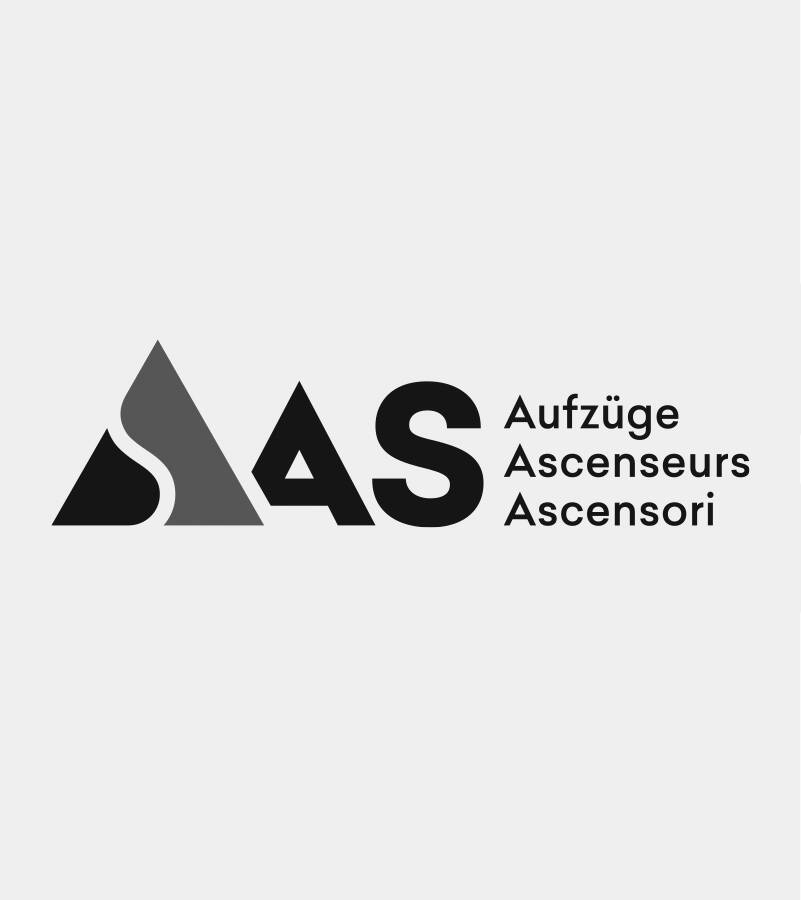 Logo der AS Aufzüge AG.